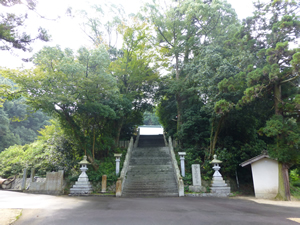 阿岐国造の子孫を祀る野間神社(愛媛県今治市)